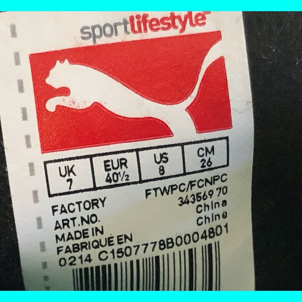 HAPPY FEET! Bright-Retro Style Trainers PURPLE PUMAs- Gently Used -Sz.40.5. - Picture 8 of 12